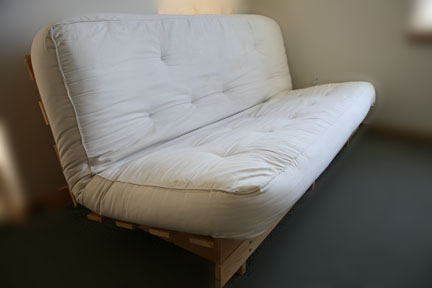 futon, folded